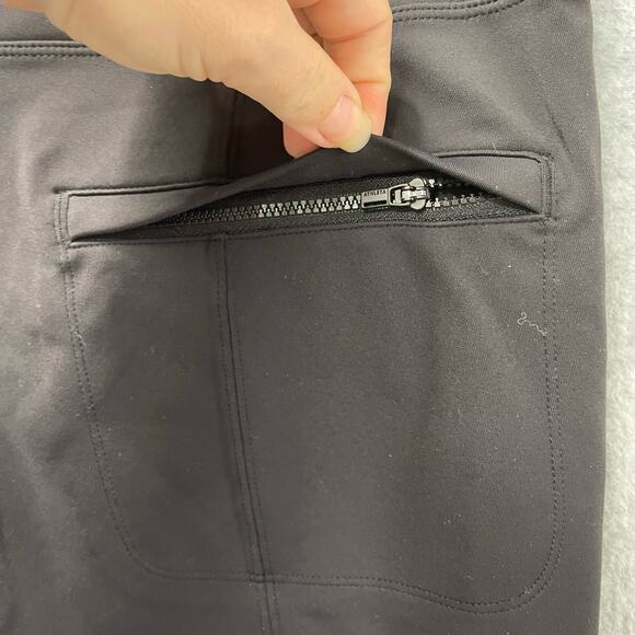 Athleta Delancey Black Shine Tight Size XL - Picture 7 of 7